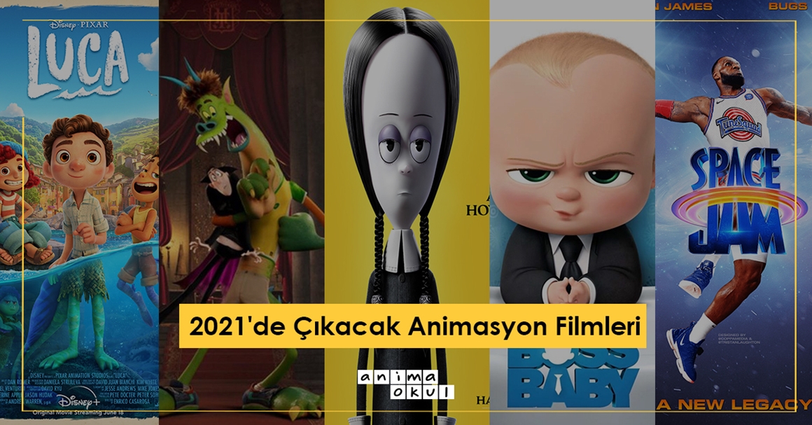 2021'de Çıkacak Animasyon Filmleri
